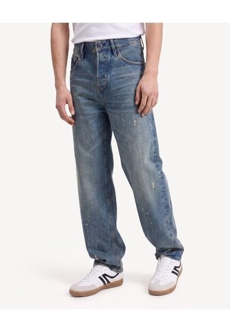Jean Loose Taper  Para Hombre Azul Seven Seven Seven Seven