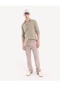 Camisa Rústica Algodón  Para Hombre Verde Seven Seven de Seven Seven