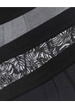 Set X3 Boxers Stretch Corto X3 Para Hombre Negro Seven Seven de Seven Seven