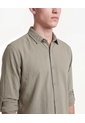 Camisa Rústica Algodón  Para Hombre Verde Seven Seven de Seven Seven