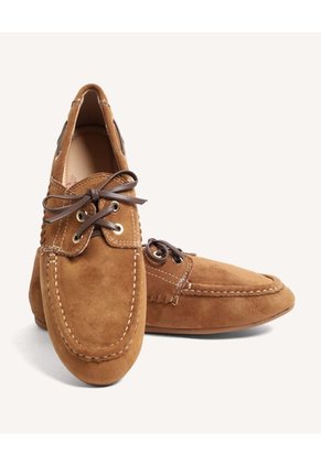 Mocasines Suela Liviana Para Mujer Camel Seven Seven