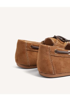 Mocasines Suela Liviana Para Mujer Camel Seven Seven