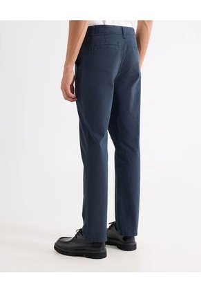 Pantalón Chino Regular  Para Hombre Azul Seven Seven