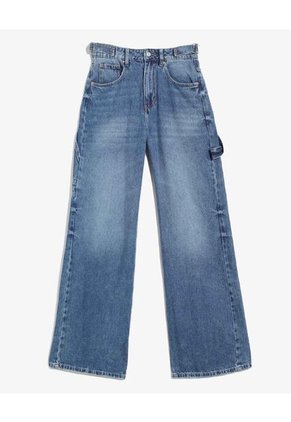 Jean Para Mujer Wide-Leg Color Azul Marca Seven Seven #28160944