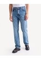 Jean Straight Desgaste  Para Hombre Azul Seven Seven de Seven Seven