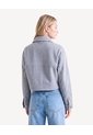 Chaqueta Corta De Punto  Para Mujer Gris Seven Seven de Seven Seven