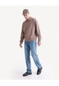 Jean Straight Desgaste  Para Hombre Azul Seven Seven de Seven Seven