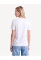 Camiseta Screen Silueta Amplia  Para Mujer Crudo Seven Seven de Seven Seven