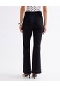 Pantalón Flare Tiro Alto  Para Mujer Negro Seven Seven de Seven Seven
