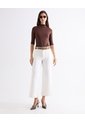 Jean Retro Bolsillos Frontales  Para Mujer Blanco Seven Seven de Seven Seven