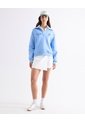 Buzo Polo Con Detalle Frontal  Para Mujer Azul Seven Seven de Seven Seven