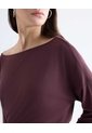 Blusa Escote Ojal Ajustable  Para Mujer Vino Seven Seven de Seven Seven