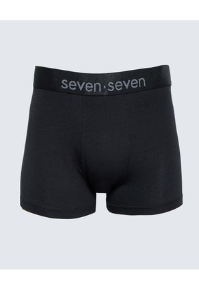 Pack X 3 Bóxer Corto X3 Para Hombre Negro Seven Seven