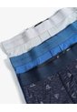 Bóxer Corto Pretina Contraste Pack X3 X3 Para Hombre Surtido Seven Seven de Seven Seven