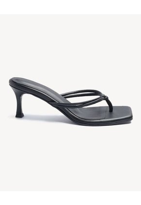 Sandalias Para Mujer Tacon Color Negro Marca Seven Seven #28690095