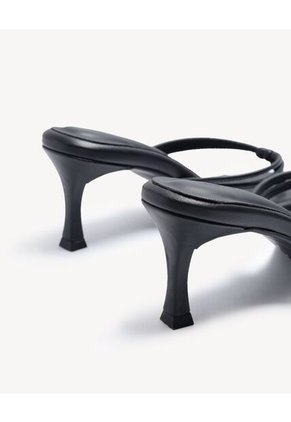 Sandalias Para Mujer Tacon Color Negro Marca Seven Seven #28690095