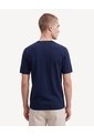 Camiseta Tejida Esencial  Para Hombre Azul Seven Seven de Seven Seven