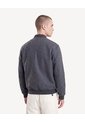 Chaqueta Bomber Paño  Para Hombre Gris Seven Seven de Seven Seven