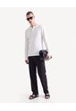 Camiseta Henley Tricot  Para Hombre Marfil Seven Seven de Seven Seven