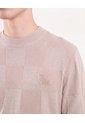 Camiseta Tricot Cuadros  Para Hombre Arena Seven Seven de Seven Seven