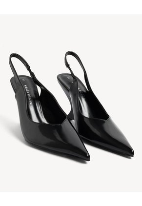 Tacones Correa Al Tobillo  Para Mujer Negro Seven Seven