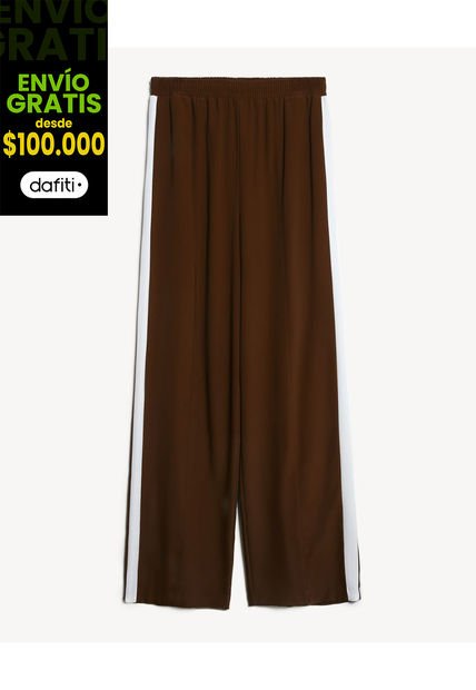 Pantalón Para Mujer Moda Color Café Marca Seven Seven #28071945