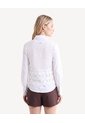 Blusa Tejida Cuello V  Para Mujer Crema Seven Seven de Seven Seven