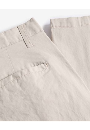 Pantalón Chino Regular En Drill  Para Hombre Crudo Seven Seven