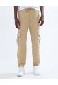 Pantalon Para Hombre Jogger Color Camel Marca Seven Seven #45070989 de Seven Seven