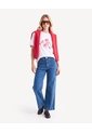Camiseta Screen Corte Holgado  Para Mujer Blanco Seven Seven de Seven Seven