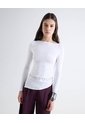 Camiseta Cuello Ojal  Para Mujer Crudo Seven Seven de Seven Seven