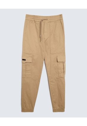 Pantalon Para Hombre Jogger Color Camel Marca Seven Seven #45070989
