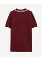 Polo Tejido Fit Regular  Para Hombre Vino Seven Seven de Seven Seven