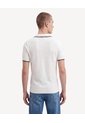 Polo Tricot Rayas  Para Hombre Marfil Seven Seven de Seven Seven