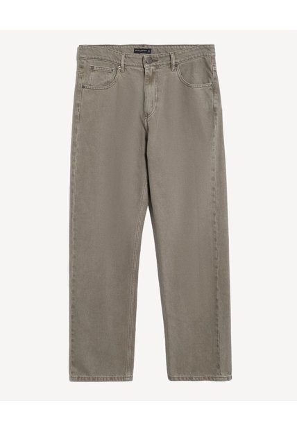 Jean Straight Verde Oliva  Para Hombre Verde Seven Seven
