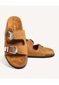 Sandalias Correas Ajustables  Para Mujer Camel Seven Seven de Seven Seven