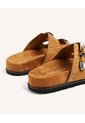 Sandalias Correas Ajustables  Para Mujer Camel Seven Seven de Seven Seven