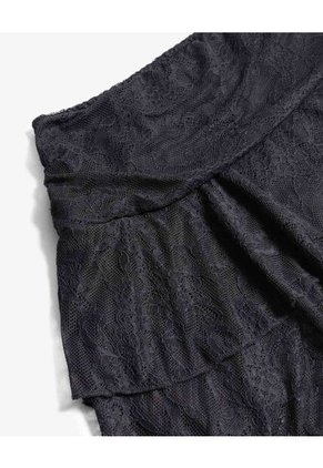 Falda Para Mujer Medio Color Negro Marca Seven Seven #28140962