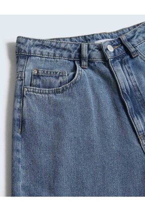 Jean Para Mujer Mom Color Azul Marca Seven Seven #28160921