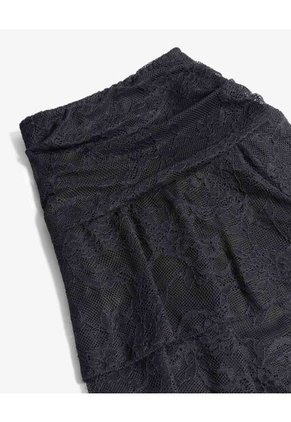 Falda Para Mujer Medio Color Negro Marca Seven Seven #28140962