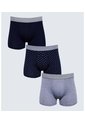 Pack X 3 Bóxer Corto X3 Para Hombre Gris Seven Seven de Seven Seven
