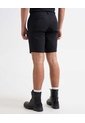 Bermuda Tipo Chino Con Bolsillos  Para Hombre Negro Seven Seven de Seven Seven