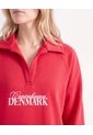 Buso Cuello Polo Con Screen  Para Mujer Rojo Seven Seven de Seven Seven