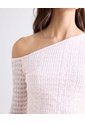 Camiseta Bandeja En Encaje  Para Mujer Rosado Seven Seven de Seven Seven