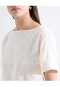 Blusa Nudo En Espalda  Para Mujer Crema Seven Seven de Seven Seven
