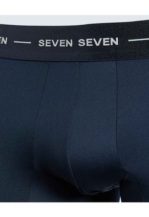 Pack X3 Boxer Medio X3 Para Hombre Azul Seven Seven