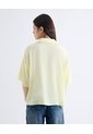 Blusa Camisera Texturizada  Para Mujer Amarillo Seven Seven de Seven Seven