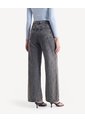 Jean Wide Leg Acid Wash  Para Mujer Negro Seven Seven de Seven Seven