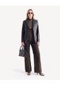 Jean Wide Leg Velvet  Para Mujer Negro Seven Seven de Seven Seven