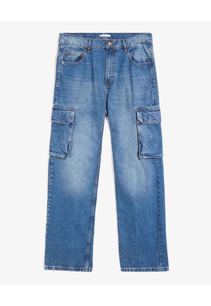 Jean Para Hombre Straight Color Azul Marca Seven Seven #45160589